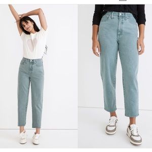 Madewell Balloon Jeans: Garment-Dyed - Faded Shale NWT